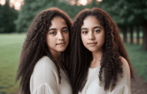 Twins with unique personalities